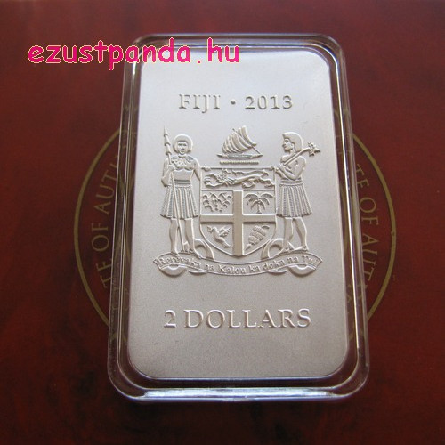 Szűz Mária Ikon- Fiji 2013 1 uncia proof, konvex ezüst pénzérme Szűz Mária Ikon- Fiji 2013 1 uncia proof, konvex ezüst pénzérme