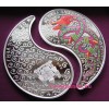 Yin-yang Kígyó 2013 2x0,5 uncia proof ezüst pénzérme
