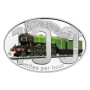 The Flying Scotsman vonat 2024 Niue 1 uncia proof ezüst pénzérme - CSAK 1000 PÉLDÁNYBAN!