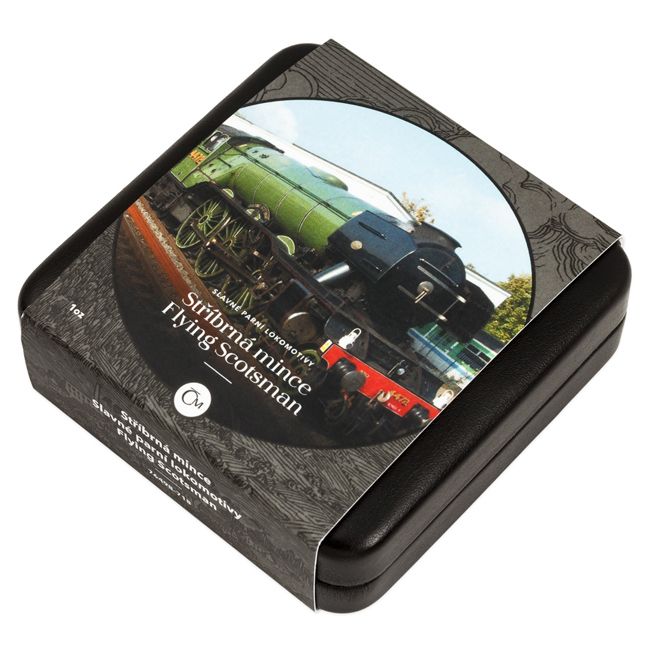 The Flying Scotsman vonat 2024 Niue 1 uncia proof ezüst pénzérme - CSAK 1000 PÉLDÁNYBAN!