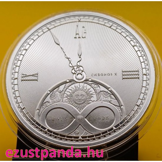 Chronos - Az Idő 2025 Niue 1 uncia ezüst pénzérme