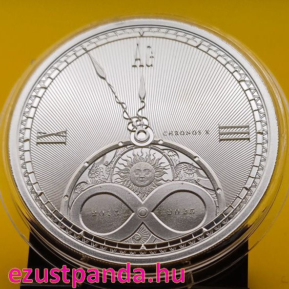 Chronos - Az Idő 2025 Niue 1 uncia ezüst pénzérme Chronos - Az Idő 2025 Niue 1 uncia ezüst pénzérme