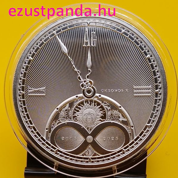 Chronos - Az Idő 2025 Niue 1 uncia ezüst pénzérme Chronos - Az Idő 2025 Niue 1 uncia ezüst pénzérme