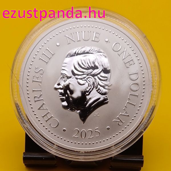 Főnixmadár 2025 Niue 1/2 uncia ezüst pénzérme