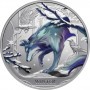 Évszakok - A tél (Farkas) 2025 Niue 1 uncia proof ezüst pénzérme