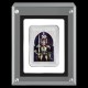Mihály arkangyal - Niue 2020 1 uncia proof ezüst pénzérme, téglalap alakú