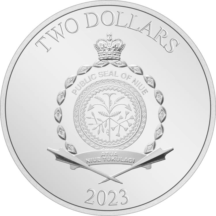 Kleopátra - 2023 Niue 1 uncia színes proof ezüst pénzérme - CSAK 2.000 PÉLDÁNY!