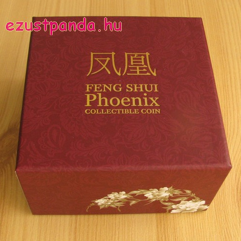 Feng Shui Főnix - Niue 2015 1 uncia proof ezüst pénzérme