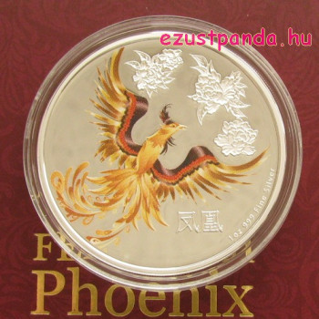 Feng Shui Főnix - Niue 2015 1 uncia proof ezüst pénzérme