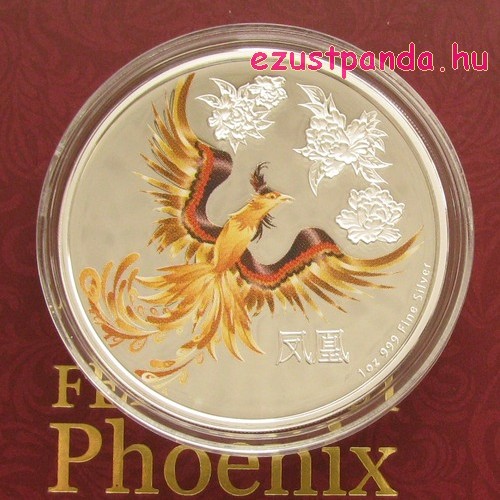 Feng Shui Főnix - Niue 2015 1 uncia proof ezüst pénzérme