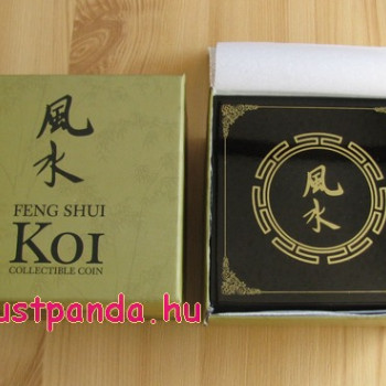 Feng Shui Koi pontyok - Niue 2012 1 uncia proof ezüst pénzérme
