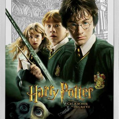 Harry Potter filmek - A Titkok kamrája Niue 2020 1 uncia proof ezüst pénzérme
