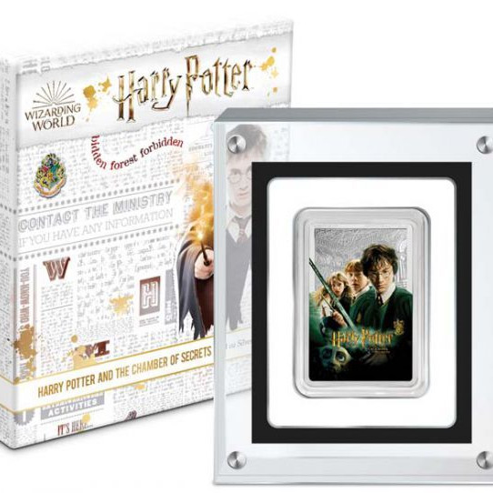 Harry Potter filmek - A Titkok kamrája Niue 2020 1 uncia proof ezüst pénzérme