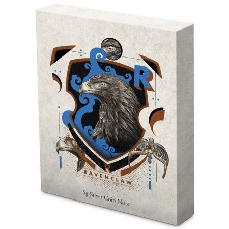 Harry Potter - Roxfort Házak HOLLÓHÁT 5 gramm színezüst fólia bankjegy érme Niue-sziget 2020 Harry Potter - Roxfort Házak HOLLÓHÁT 5 gramm színezüst fólia bankjegy érme Niue-sziget 2020