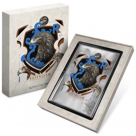 Harry Potter - Roxfort Házak HOLLÓHÁT 5 gramm színezüst fólia bankjegy érme Niue-sziget 2020 Harry Potter - Roxfort Házak HOLLÓHÁT 5 gramm színezüst fólia bankjegy érme Niue-sziget 2020