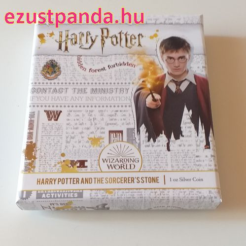 Harry Potter filmek - A Bölcsek köve Niue 2020 1 uncia proof ezüst pénzérme Harry Potter filmek - A Bölcsek köve Niue 2020 1 uncia proof ezüst pénzérme
