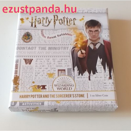 Harry Potter filmek - A Bölcsek köve Niue 2020 1 uncia proof ezüst pénzérme