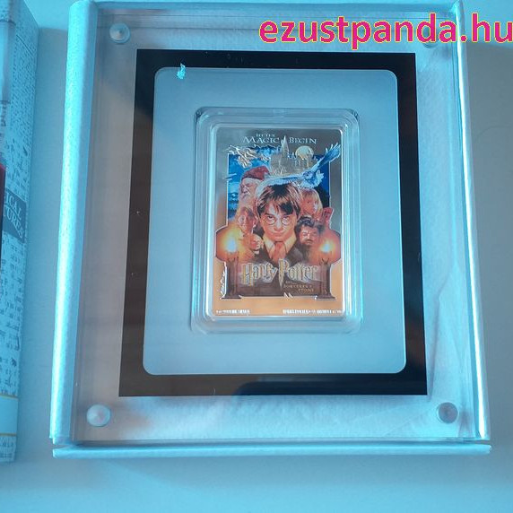 Harry Potter filmek - A Bölcsek köve Niue 2020 1 uncia proof ezüst pénzérme Harry Potter filmek - A Bölcsek köve Niue 2020 1 uncia proof ezüst pénzérme
