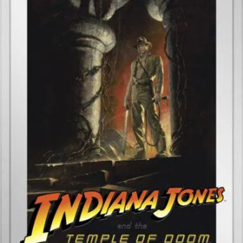 Indiana Jones - Niue 2023 1 uncia proof ezüst pénzérme, téglalap alakú - CSAK 1984 PÉLDÁNYBAN!