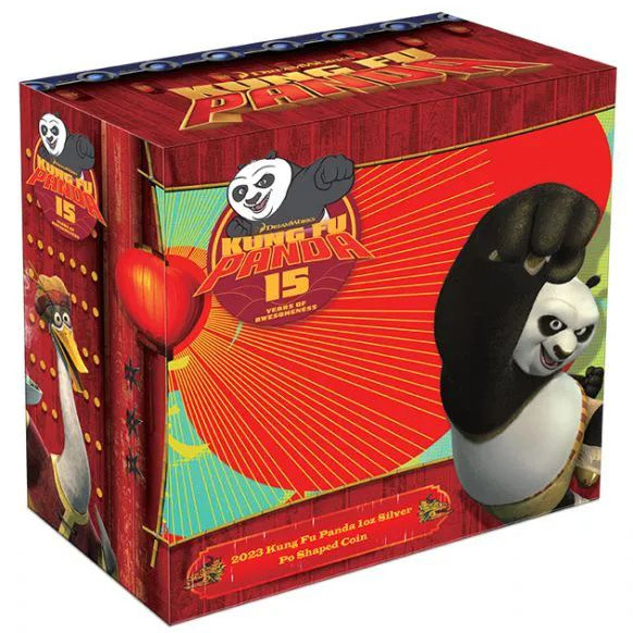 Kung Fu Panda 2023 1 uncia színes, proof ezüst pénzérme - CSAK 1000 PÉLDÁNYBAN! Kung Fu Panda 2023 1 uncia színes, proof ezüst pénzérme - CSAK 1000 PÉLDÁNYBAN!