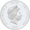 Szerelmes madarak 2019 1 uncia proof ezüst pénzérme
