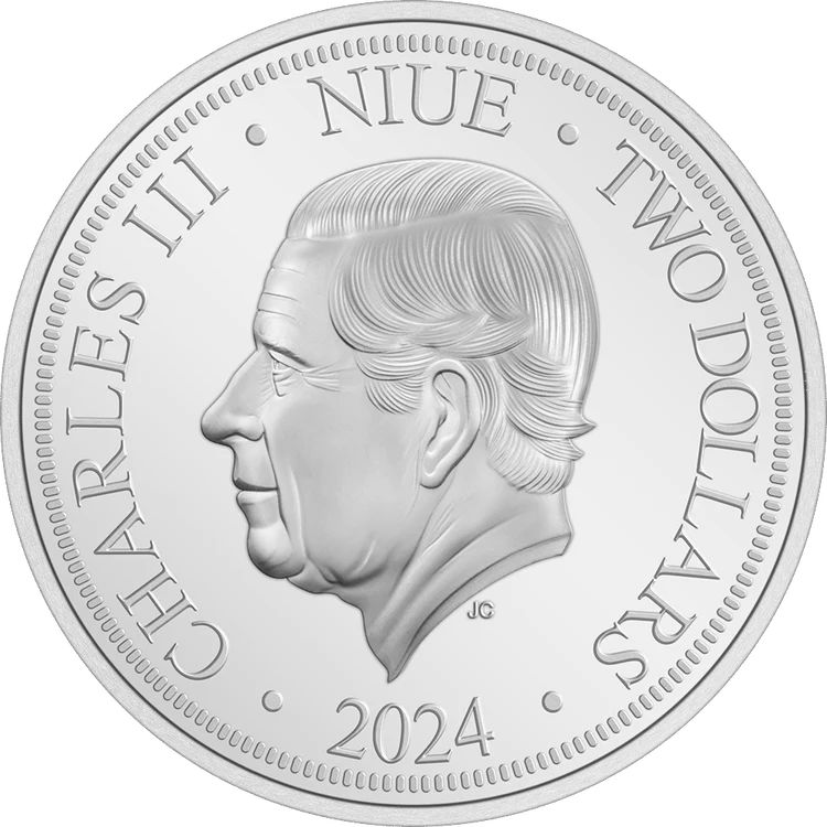 Szerelmes madarak 2024 1 uncia proof ezüst pénzérme