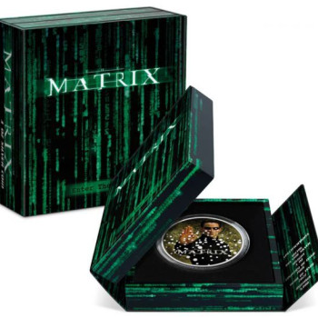 A Mátrix - 2022 Niue 1 uncia proof ezüst pénzérme