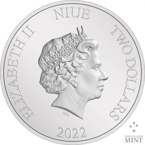 A Mátrix - 2022 Niue 1 uncia proof ezüst pénzérme