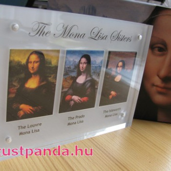 Mona Lisa testvérek - Niue 2014 3x40g színes ezüst érmeszett