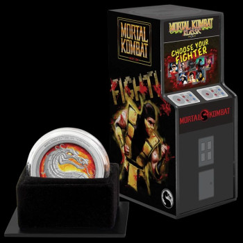 Mortal Kombat - Niue 2020 1 uncia ezüst pénzérme Mortal Kombat - Niue 2020 1 uncia ezüst pénzérme