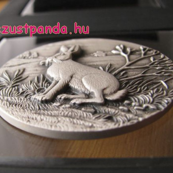 Havasi nyúl - Niue 2015 1 uncia ultra-high relief ezüst pénzérme