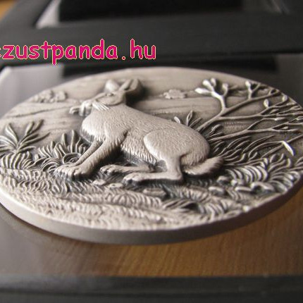 Havasi nyúl - Niue 2015 1 uncia ultra-high relief ezüst pénzérme Havasi nyúl - Niue 2015 1 uncia ultra-high relief ezüst pénzérme
