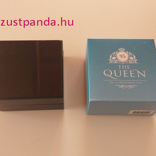 II. Erzsébet királynő 95 éves Niue 2021 1 uncia proof ezüst pénzérme