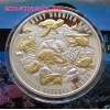 Nagy korallzátony 2018 5 uncia aranyozott ezüst pénzérme