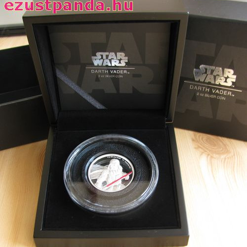 Star Wars Darth Vader - Niue 2017 2 uncia ezüst pénzérme Star Wars Darth Vader - Niue 2017 2 uncia ezüst pénzérme