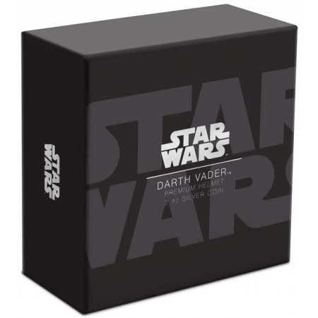Star Wars Darth Vader maszk - Niue 2019 2 uncia ezüst pénzérme