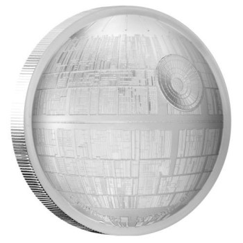 Star Wars Halálcsillag - Niue 2018 2 uncia ezüst pénzérme