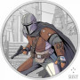 Star Wars Mandalorian - Niue 2021 1 uncia színes proof ezüst pénzérme