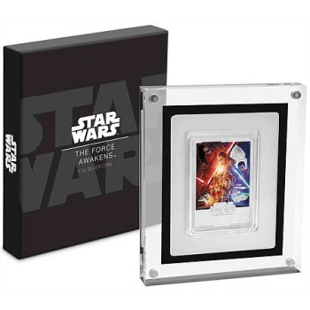Star Wars 40. évforduló - Az ébredő Erő Niue 2019 1 uncia ezüst pénzérme