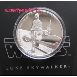 Star Wars Luke Skywalker - Niue 2017 1 uncia ezüst pénzérme