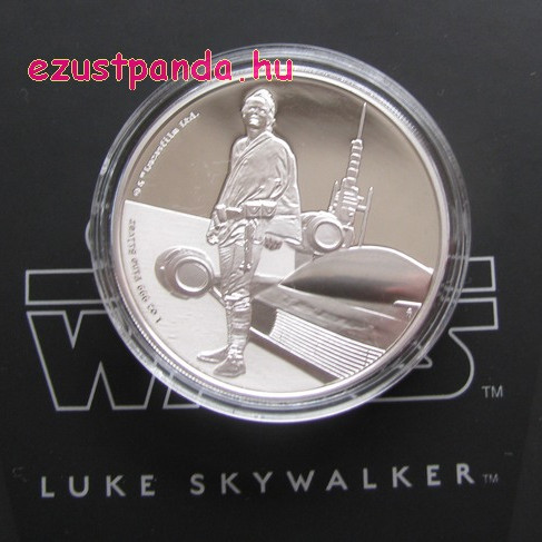 Star Wars Luke Skywalker - Niue 2017 1 uncia ezüst pénzérme