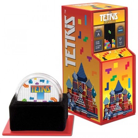 Tetris 35 éves - Niue 2019 1 uncia ezüst pénzérme