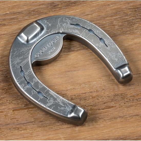 Szerencse lópatkó Palau 2021 1 uncia antikolt ezüst pénzérme