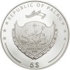 Egy uncia szerencse Palau 2019 1oz proof ezüst pénzérme Egy uncia szerencse Palau 2019 1oz proof ezüst pénzérme