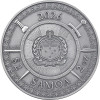 Oroszlánszívű Richárd 2026 2 uncia szamoai ezüst pénzérme - CSAK 500 PÉLDÁNY!