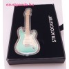 Fender Stratocaster gitár "Surf Green" 2022 1 uncia proof ezüst pénzérme - gitár alakú!