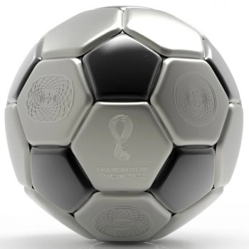 Katar 2022 futball VB 3 uncia Salamon-szigetek ezüst pénzérme - CSAK 2022 PÉLDÁNYBAN!