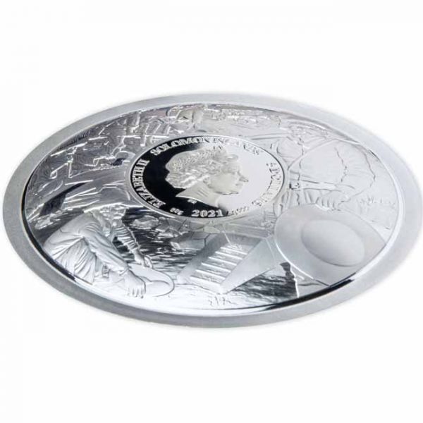 Aranyláz Klondike-ban 125 éve - Salamon-szk 2021 50g ezüst pénzérme Aranyláz Klondike-ban 125 éve - Salamon-szk 2021 50g ezüst pénzérme