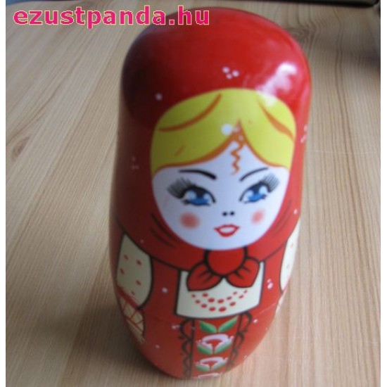 Matrjoska baba 2017 1 uncia proof ezüst pénzérme