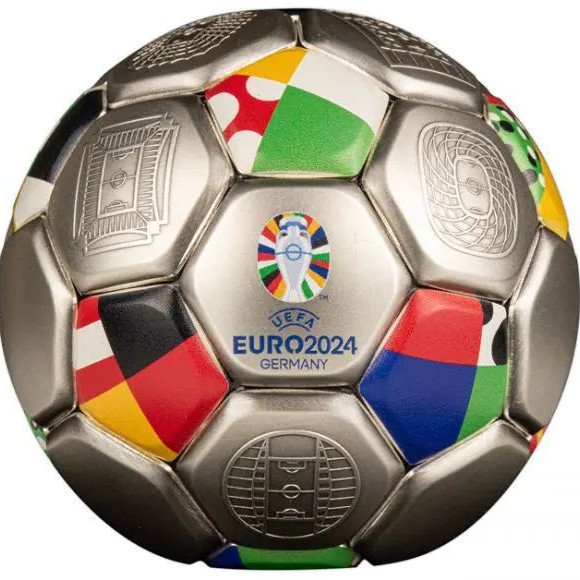 UEFA 2024 futball EB 3 uncia Salamon-szigetek ezüst pénzérme - CSAK 2024 PÉLDÁNYBAN! UEFA 2024 futball EB 3 uncia Salamon-szigetek ezüst pénzérme - CSAK 2024 PÉLDÁNYBAN!